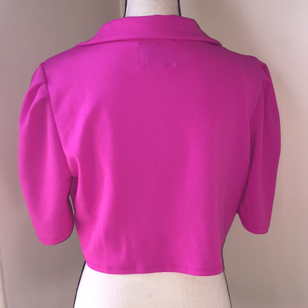 Lovely Fuschia Shrug - Picture 3 of 4